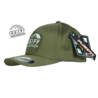 Geoff Anderson kšiltovka Flexfit Olive zelená L / XL