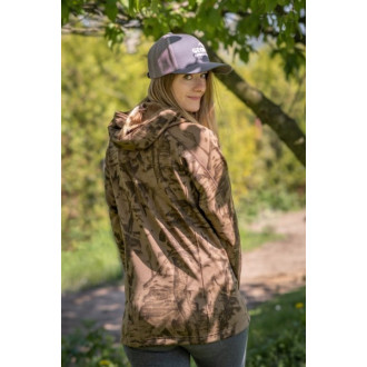 Geoff Anderson bunda z mikro fleece HOODY 3 Leaf