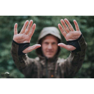 Geoff Anderson bunda z mikro fleece HOODY 3 Leaf