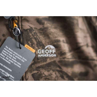 Geoff Anderson bunda z mikro fleece HOODY 3 Leaf
