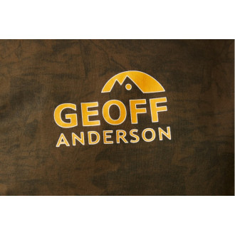 Trčko Geoff Anderson Organic Tee leaf oranž logo