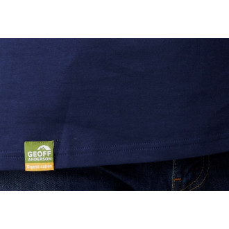 Tričko Geoff Anderson Organic Tee retro 1999 blue