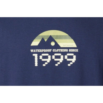 Tričko Geoff Anderson Organic Tee retro 1999 blue