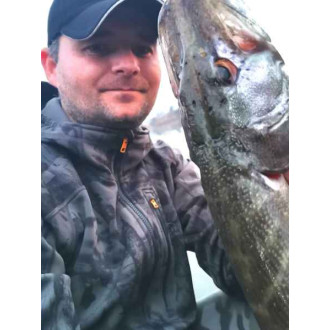 Bunda HOODY3 Geoff Anderson Black/leaf