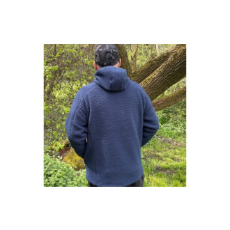 Bunda s kapucí TEDDY Geoff Anderson - Modrý