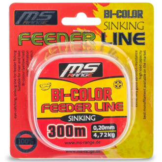 MS Range vlasec Bi-Color Feeder Line 300m 0,26mm