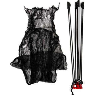 Čeřen na nástražní rybky se síťkou 1x1m