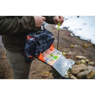 Vláčecí ledvinka Giants Fishing Spinning Waist/Leg Bag + vláčecí taška Small