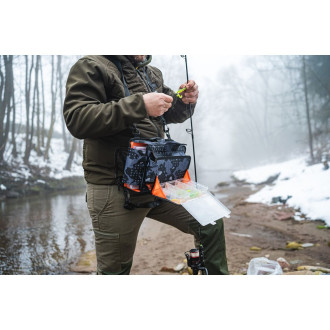 Vláčecí ledvinka Giants Fishing Spinning Waist/Leg Bag + vláčecí taška Small