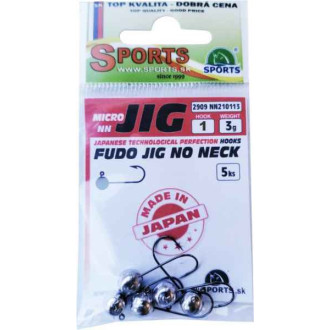 Fudo JIG bez nálitku 1 balení 5ks