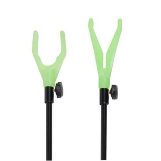 Sports vidlička teleskopická AL zelená
