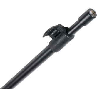 Rybářská posuvná vidlička s klipem ukončená hrotem