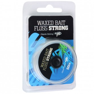 Šňůrka Giants Fishing Waxed Bait Floos Strong 50m