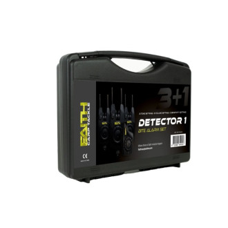 Sada signalizátorů FAITH Detector 1 s příposlechem 3+1 v kufříku