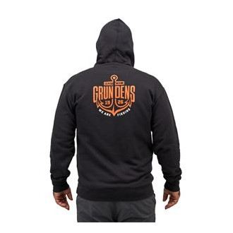 Displacement DWR Hoodie Logo Anchor Black 3XL