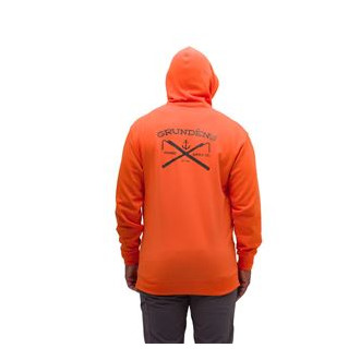 Displacement DWR Hoodie Red Orange XXL