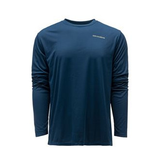 Drift Boat LS Tech Tee Blue Abyss XL