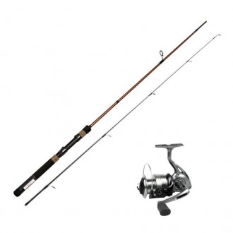 Prut Garbolino Strike Spin 2,10m 5-30g + Naviják Strike 301 FD