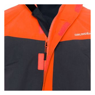 Full Share Jacket Orange/Grey XL