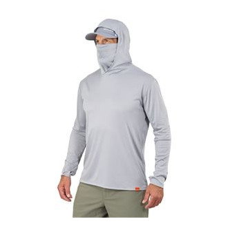 Tough Sun Masked Hoodie  Mist M