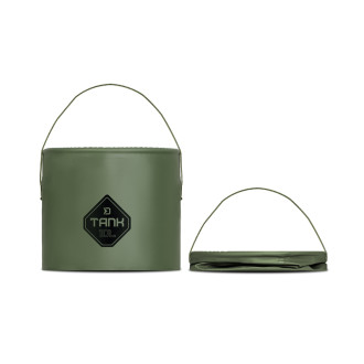 Kulaté skládací vědro Delphin TANK 10L