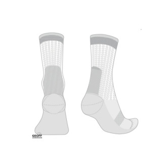 Ponožky Geoff Anderson WizWool Mid Weight šedé