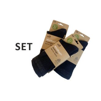 Ponožky Geoff Anderson WizWool Mid Weight černé