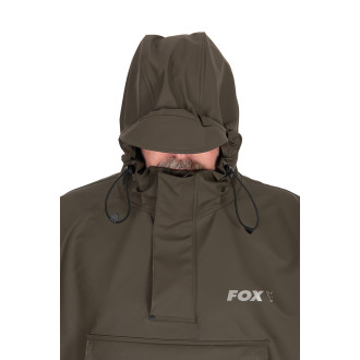 Poncho Fox Khaki One Size