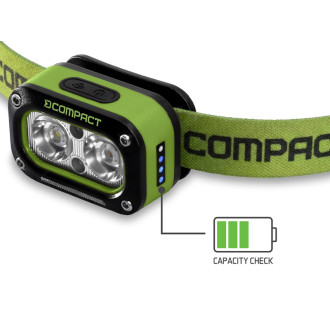 Čelovka Delphin COMPACT 3W/120lm/1200mAh