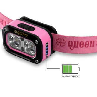 Čelovka Delphin QUEEN 3W/115lm/1200mAh
