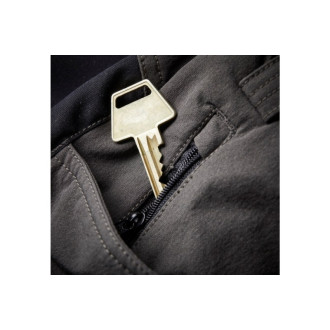 Kalhoty Geoff Anderson Roxxo - Prodloužená délka černé