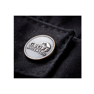 Kalhoty Geoff Anderson Roxxo - Prodloužená délka černé