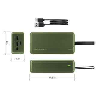 Powerbanka Delphin PoweriX / 27 000 mAh 27 000 mAh