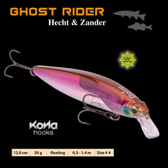 Doiyo wobler Ghost Rider Hecht & Zander 12cm 20g PP