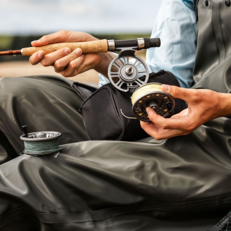 Muškařský naviják Snowbee Classic 2 Fly Reel #3/4 Grey