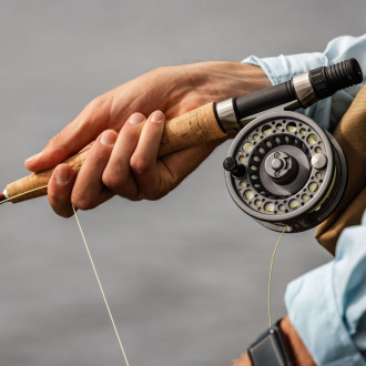 Muškařský naviják Snowbee Classic 2 Fly Reel #3/4 Grey