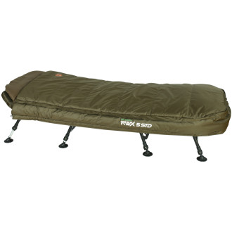 Lehátko Giants Fishing + spací pytel Bedchair/Sleeping Bag System RWX 5 STD