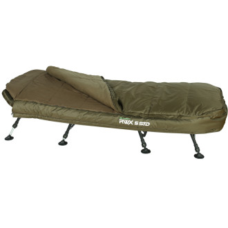 Lehátko Giants Fishing + spací pytel Bedchair/Sleeping Bag System RWX 5 STD