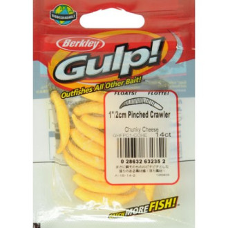 GULP! FLOATING PINCHED CRAWLER 2.5CM BUBBLE GUM
