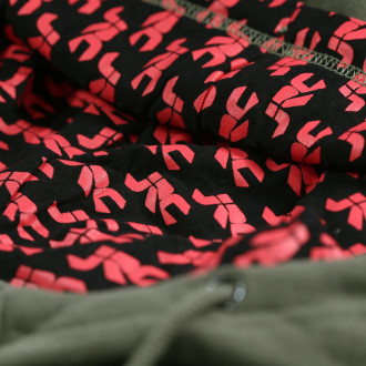 JRC ZIPPED HOODY GREEN M