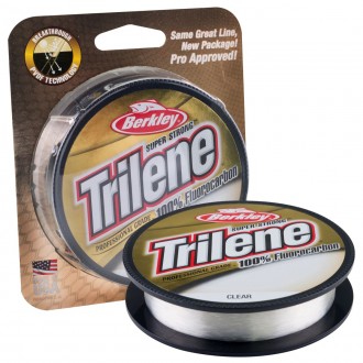 Vlasec Berkley Trilene 100% Fluorocarbon 50m čirý