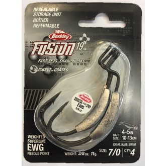 Háčky Berkley Fusion19 Weighted EWG