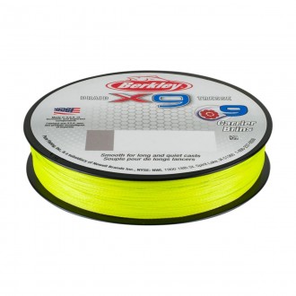 Šňůra Berkley X9 Fluro Green 150m