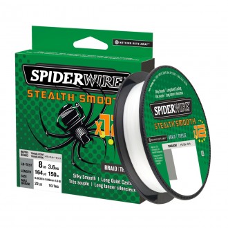 Šňůřa Spiderwire Stealth Smooth12 průhledná 150m