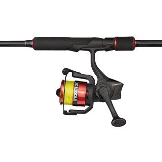 Přívlačový Prut s Navijákem Abu Garcia Black Max 1,83 m 5 - 20 g 2 díly + RN Black Max 2000 + Šňůra