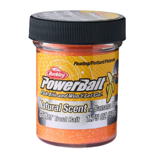PowerBait® Trout Bait Fruits 50g Banan Fluo Orange