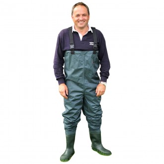 Prsačky Shakespeare Sigma Nylon PVC Chest WaderCleated Sole