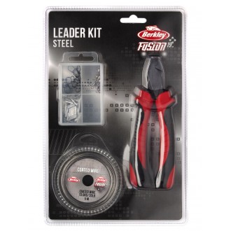 Sada Berkley Fusion19 Leader Kit Steel