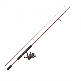 Prut s navijákem Mitchell Tanager 2 Red Spin M 2,40m 7-30g
