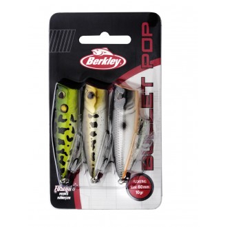 Sada woblerů Berkley Bullet Pop Floating 6cm 3ks